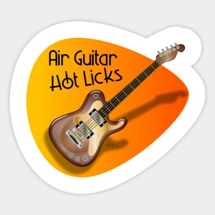 Air Guitar Sticker